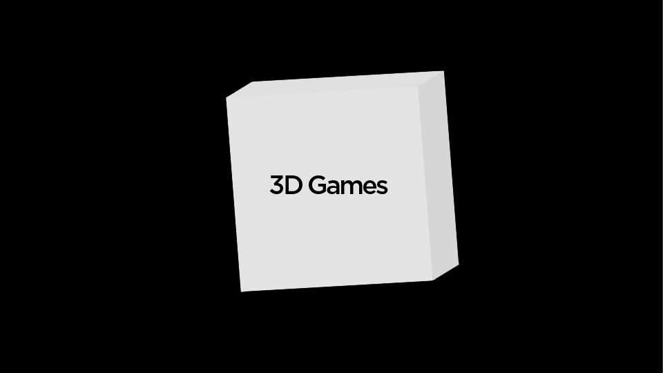 Storyboard Five - 3D Games